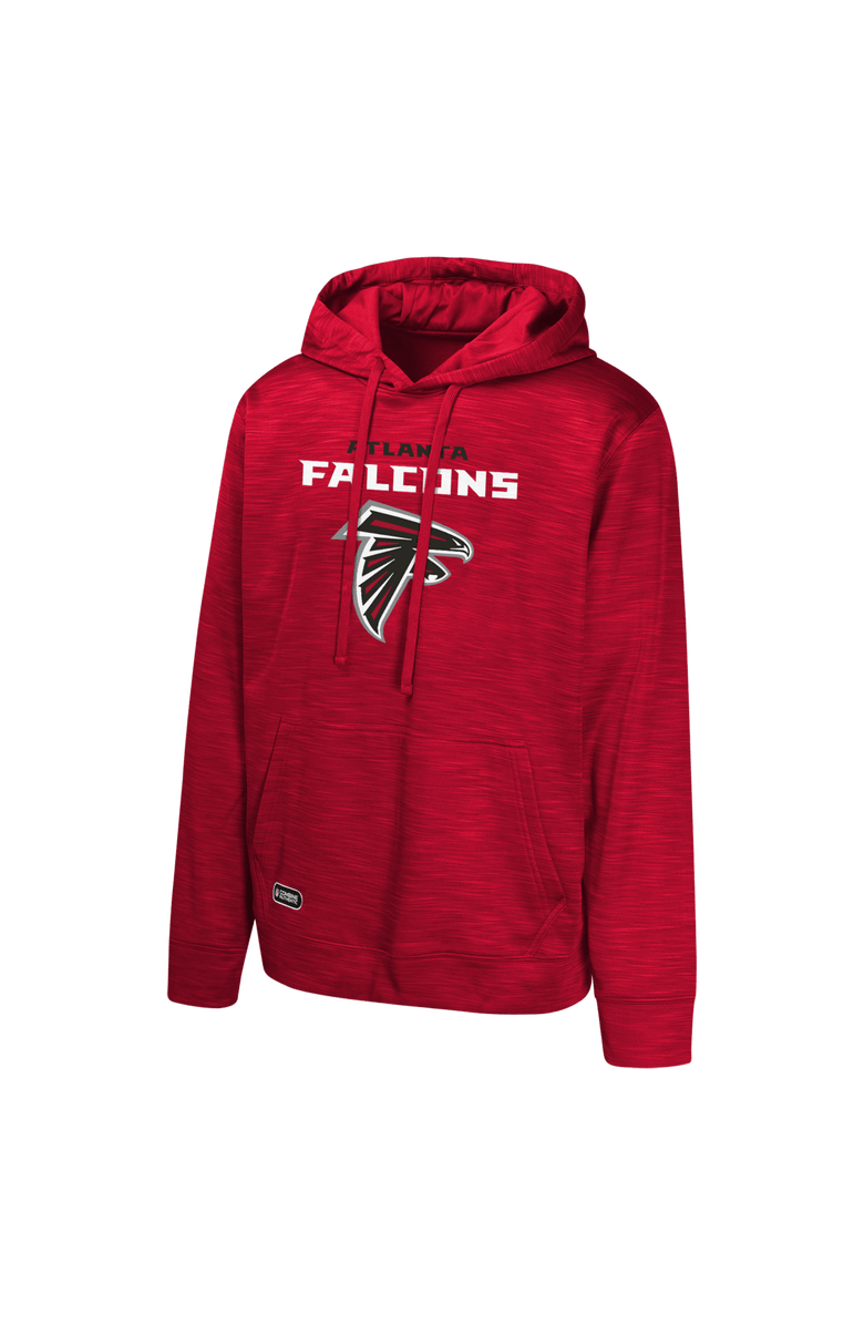 Outerstuff Men's Red Atlanta Falcons Streak Fleece Pullover Hoodie, Alternate, color,