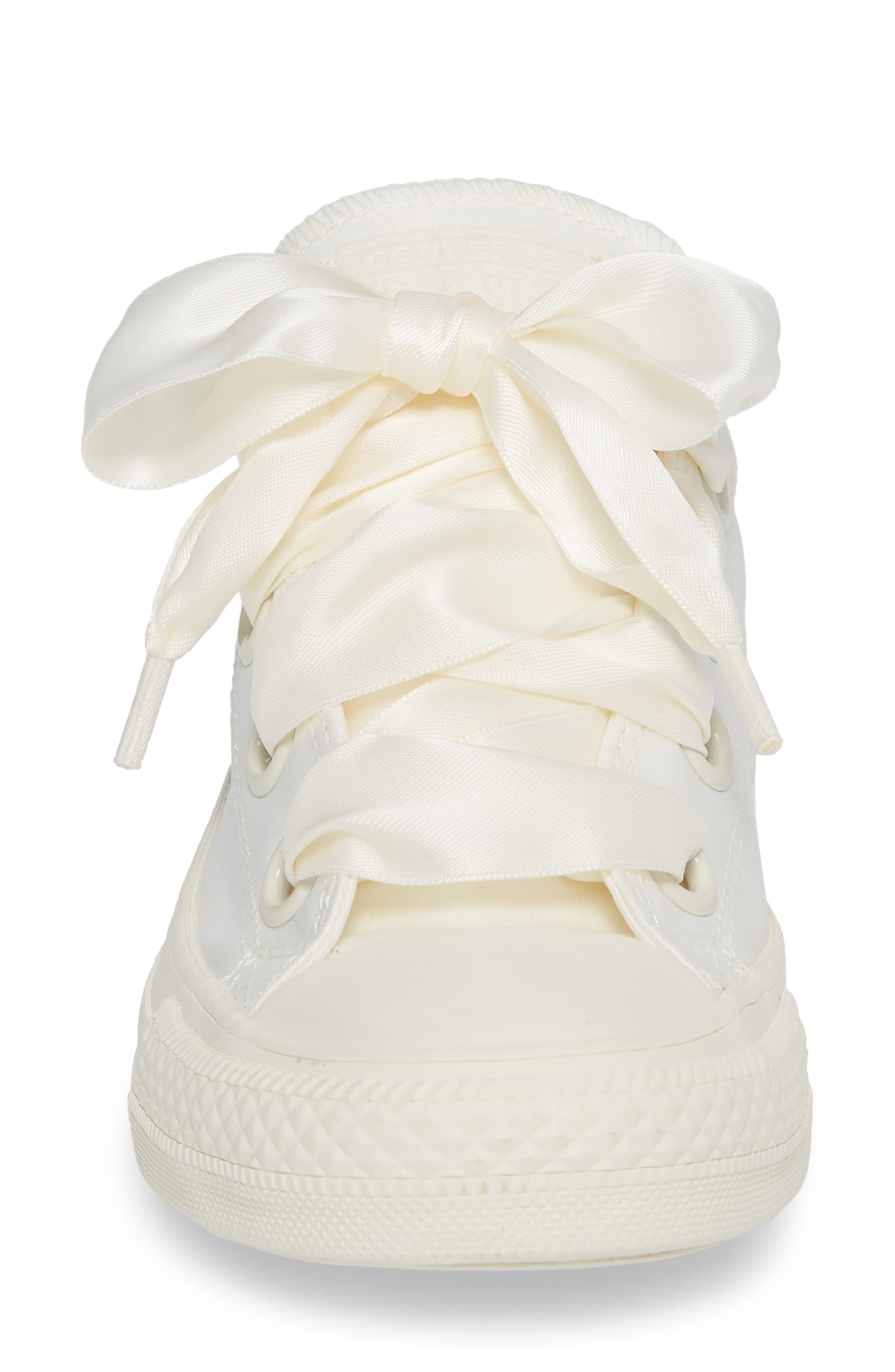 Chuck Taylor® All Star® Big Eyelet Ox Sneaker, Alternate, color, EGRET/ EGRET