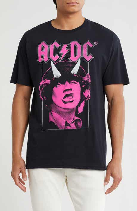 Philcos AC/DC Horns Cotton Graphic T-Shirt