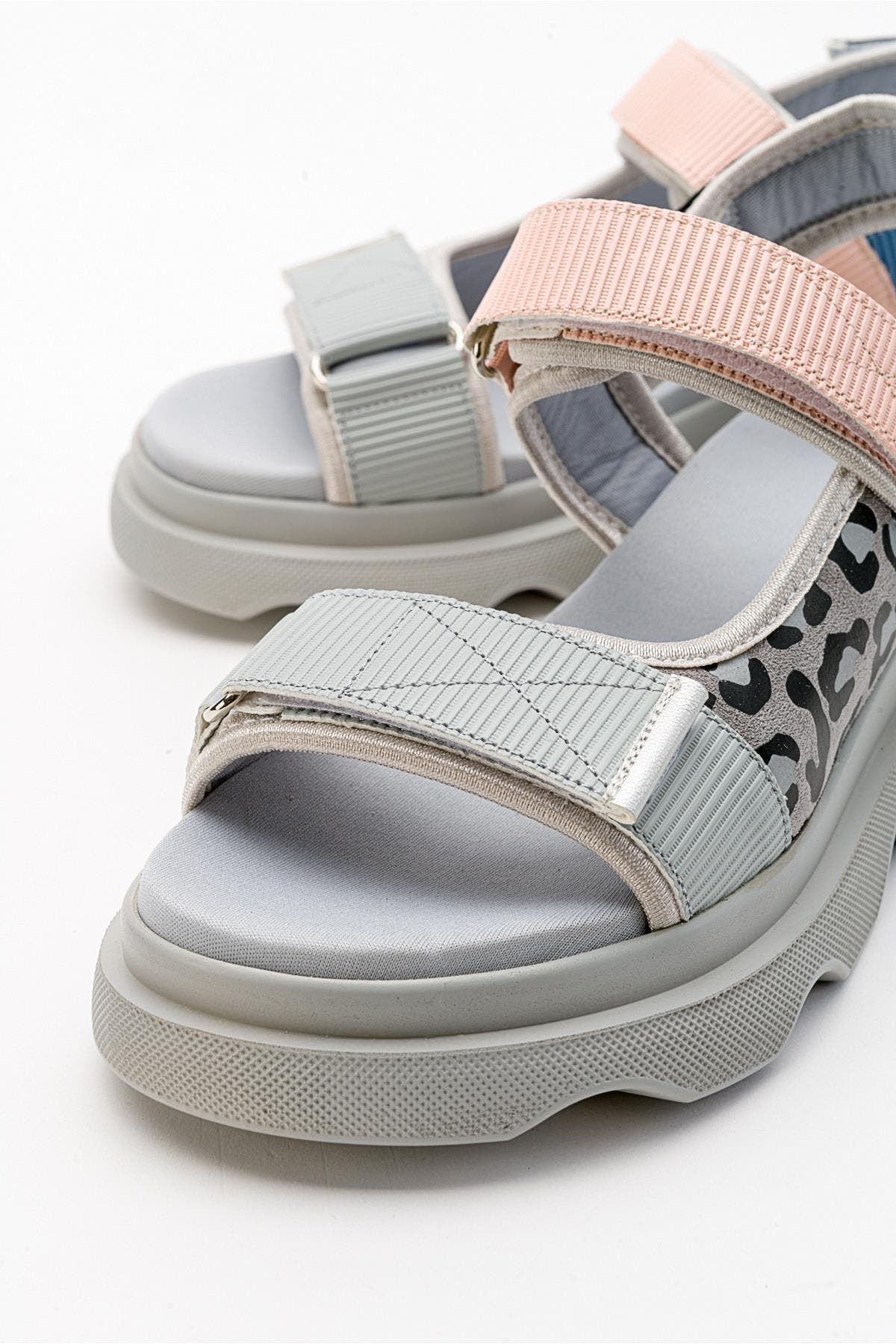 Prologue Shoes Tedy Velcro Strap Sandal, Alternate, color, Multi