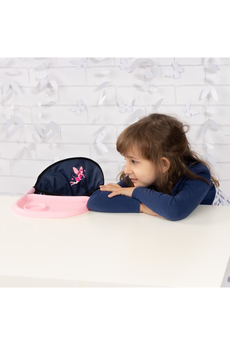 Doll Table Seat, Attaches To Table, Accessory For Dolls Up To 18 Inches, Kids 3+, Alternate, color, Multicolored