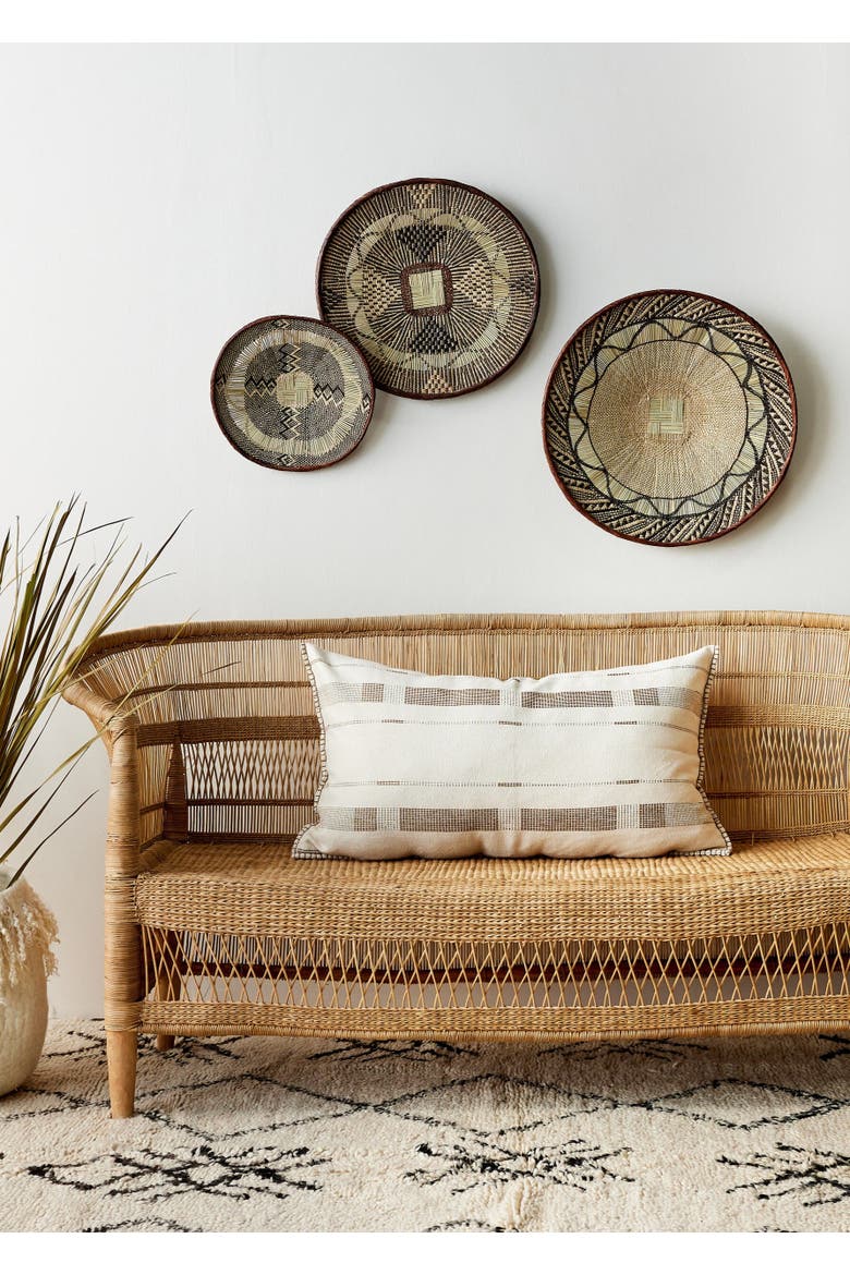 Fulcrum Oversized Cotton Lumbar Pillow - Cover Only, Alternate, color, Patina