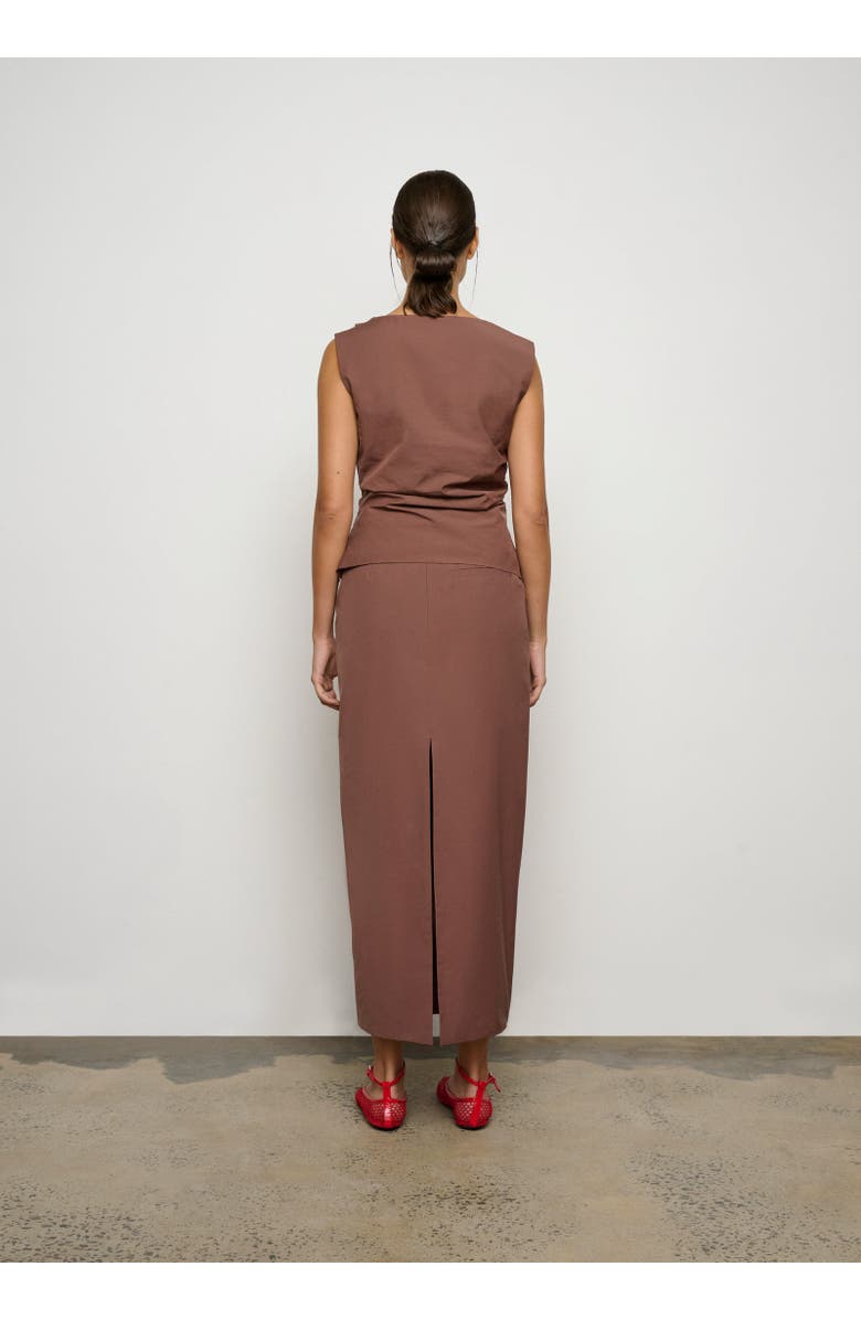 ONE OF OTHERS Russo Top, Alternate, color, Mocha