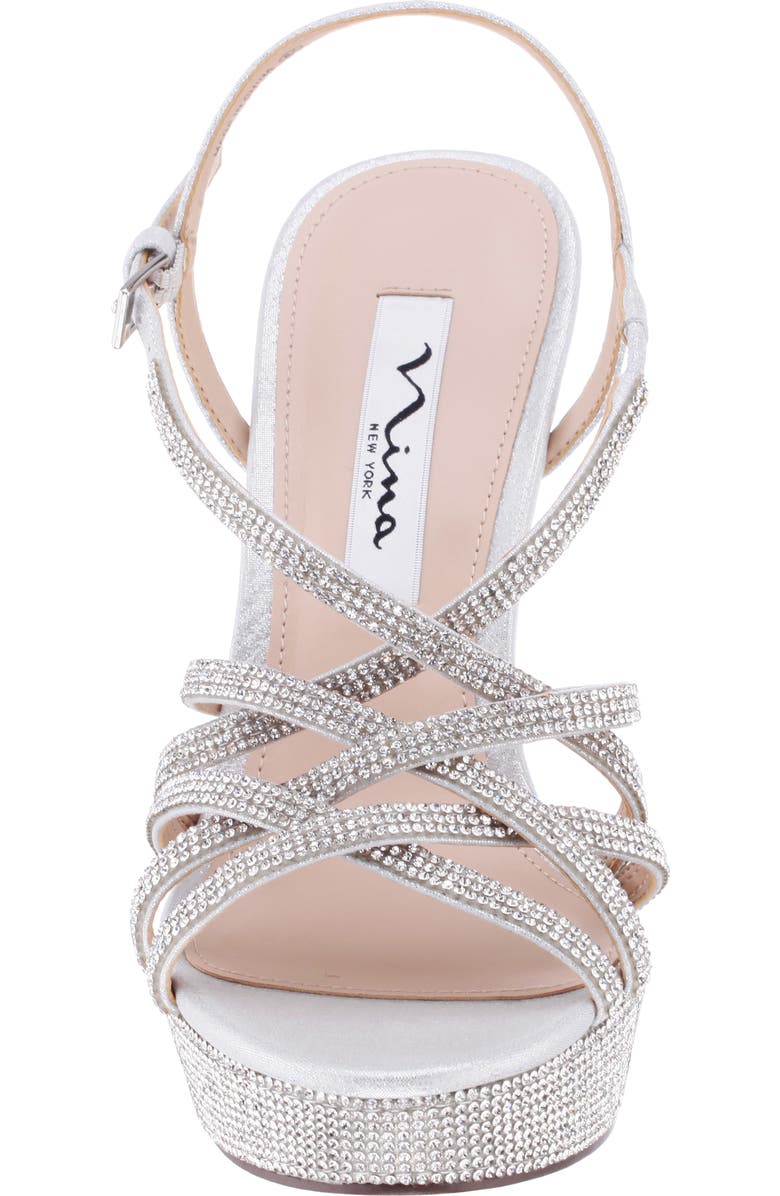 Nina Megan Platform Sandal, Alternate, color,