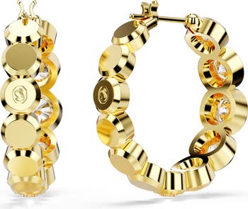Imber Crystal Hoop Earrings