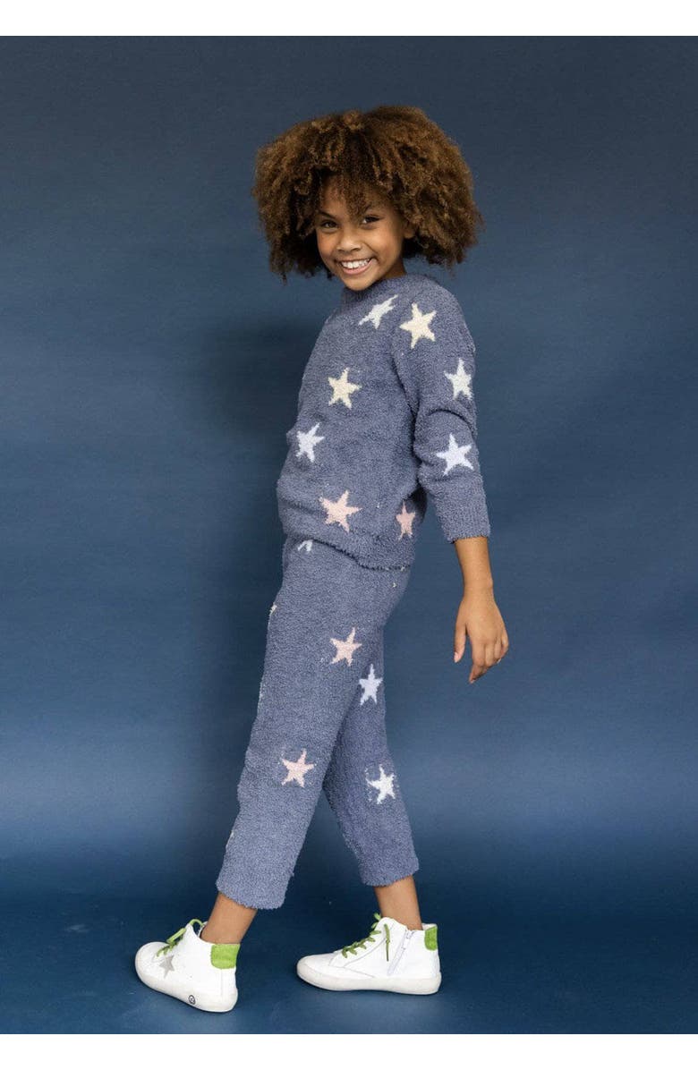 Lola + The Boys Baby You're a Star Fuzzy Set, Alternate, color, Blue