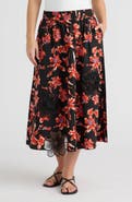 NVLT Appliqué Poplin Midi Skirt