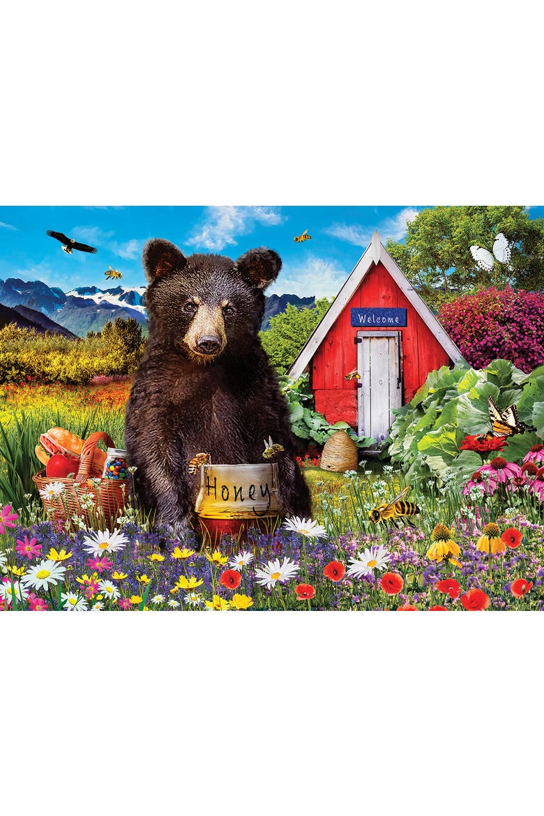 Honey in the Garden 1000 piece Jigsaw Puzzle for Adults, Alternate, color, Multicolor