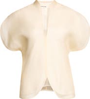 Khaite Briar Silk Organza Top