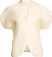 Khaite Briar Silk Organza Top