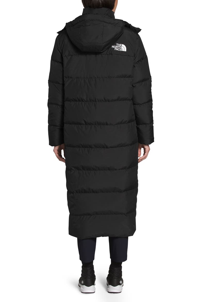 Triple C Water Repellent 550 Fill Power Down Parka with Removable Hood, Alternate, color, TNF BLACK