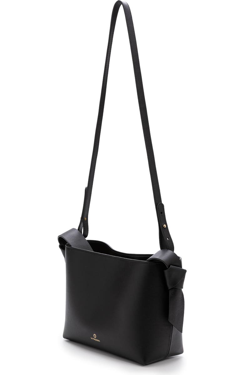 LA PORTEGNA Paulita Forest Crossbody Bag Lightness, Alternate, color, Black