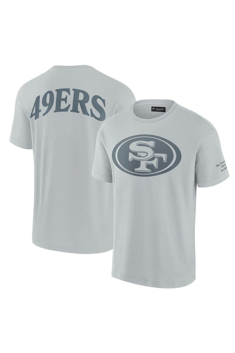 Unisex Fanatics  Gray San Francisco 49ers Elements Iconic T-Shirt, Main, color, Gray