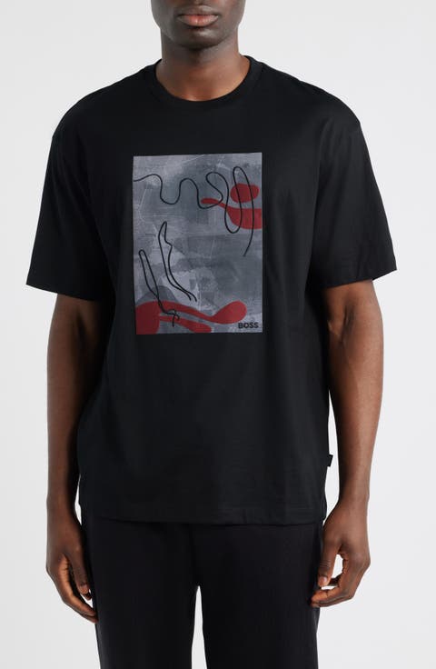 Tames Cotton Graphic T-Shirt