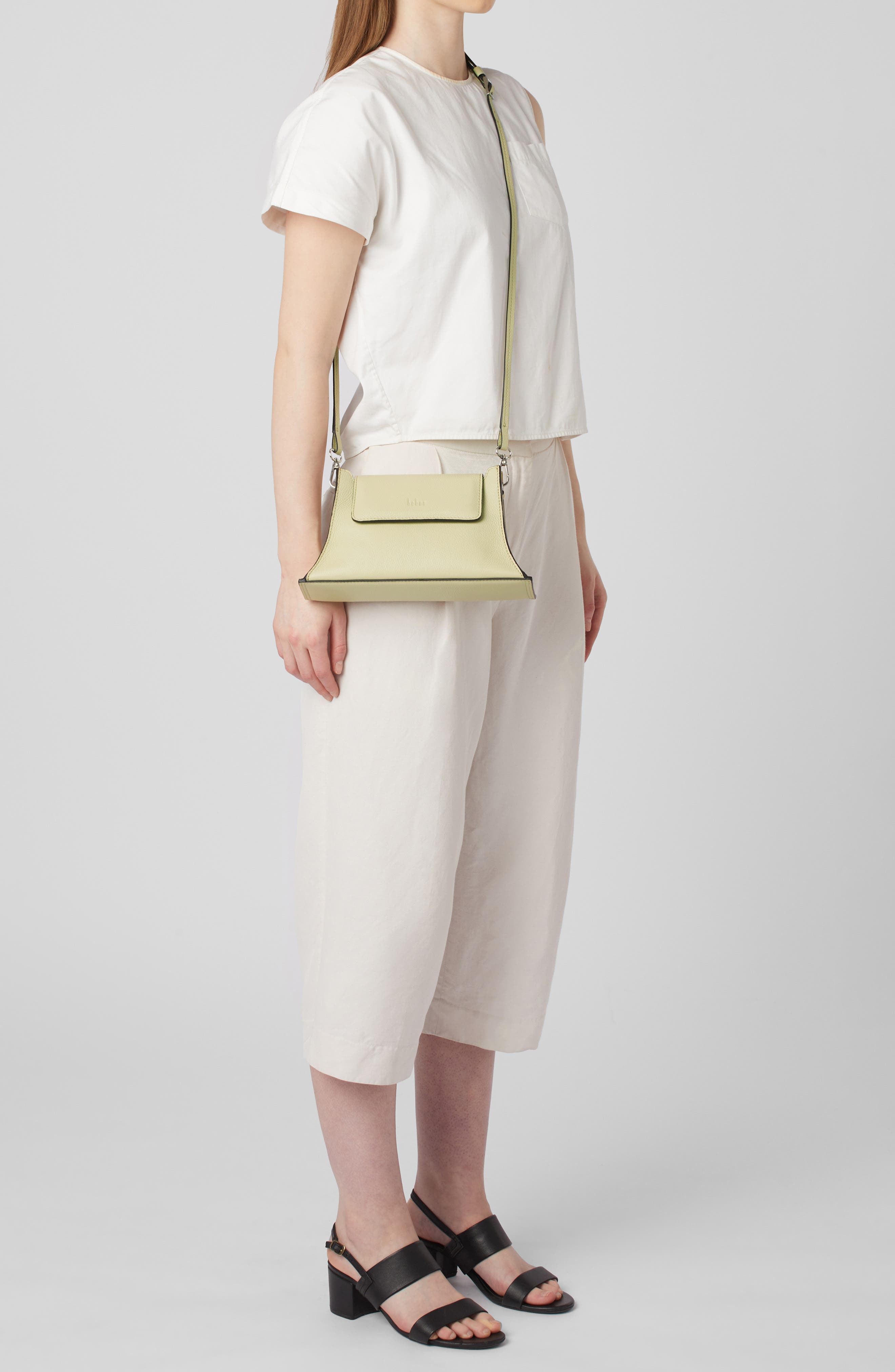 Mini Winnie Pebble Leather Crossbody Bag, Alternate, color, MOJAVE
