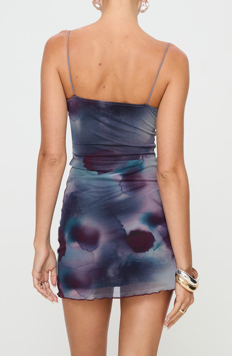 Princess Polly Sugar Print Mesh Minidress, Alternate, color,