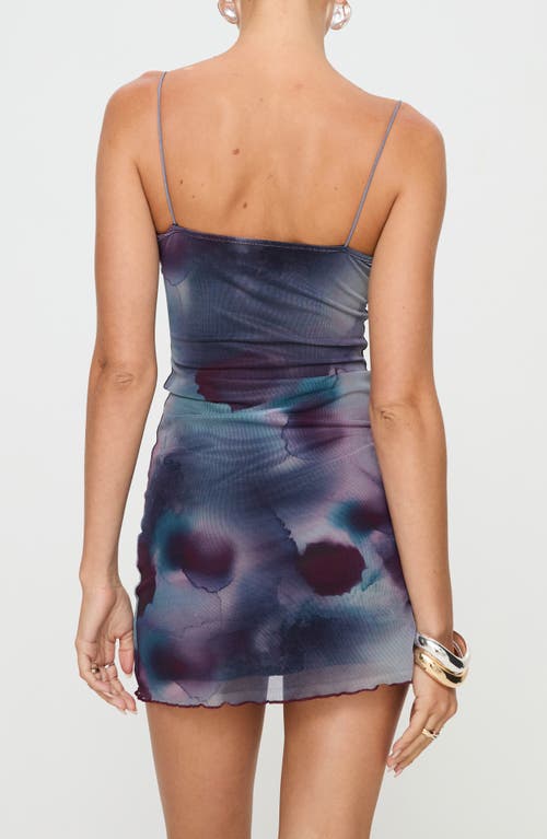 PRINCESS POLLY PRINCESS POLLY SUGAR PRINT MESH MINIDRESS