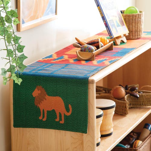 Kaplan Early Learning Company African Decorative Runner In Multi