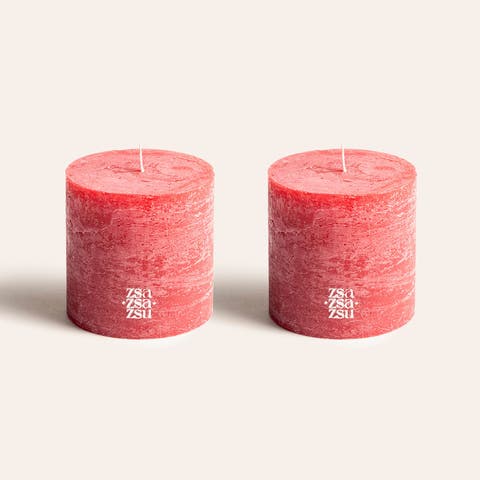 Deurne Pillar Candle 3.5 In Set of 2