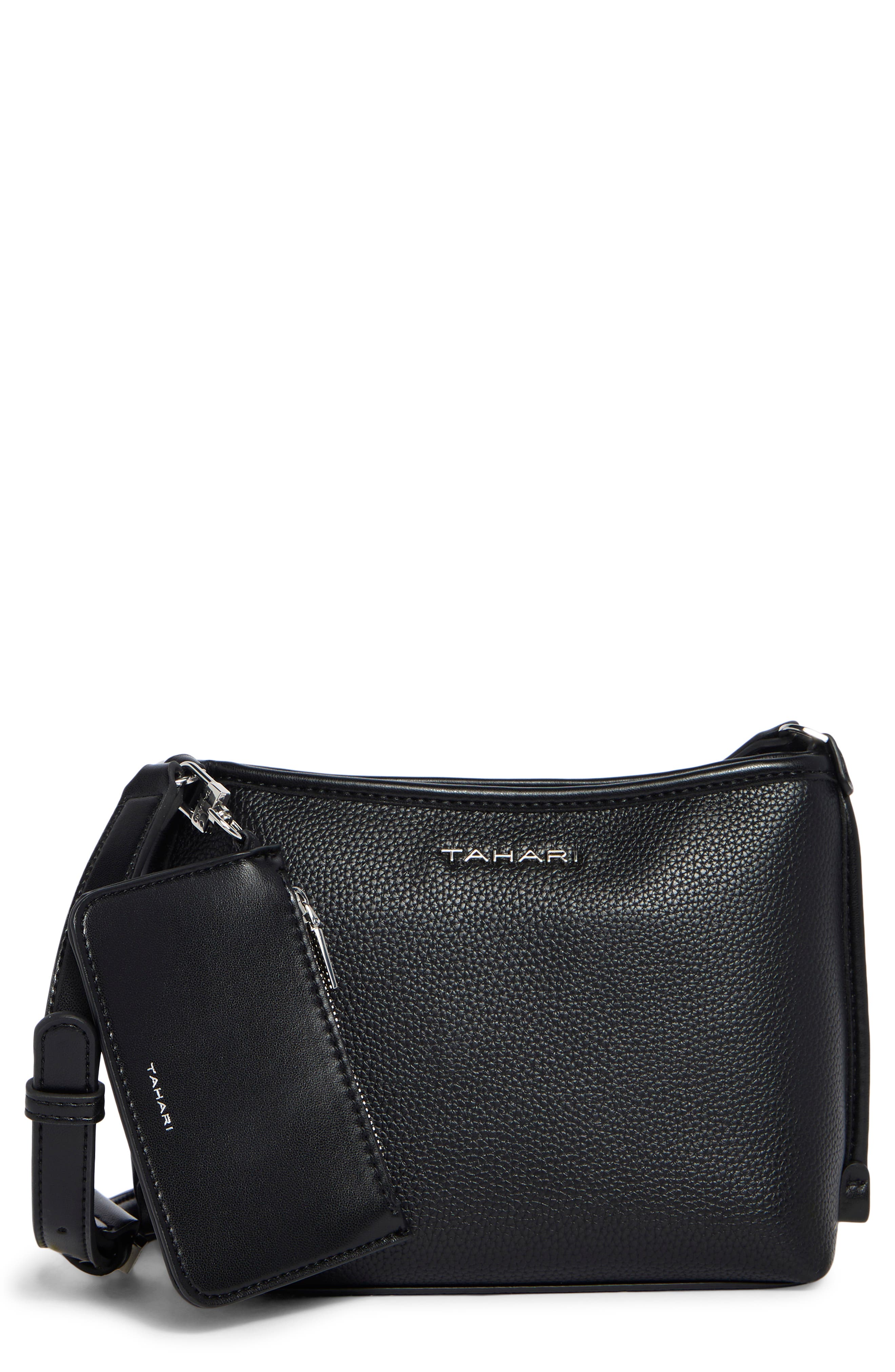 Tahari Cooper Crossbody Bag & Pouch