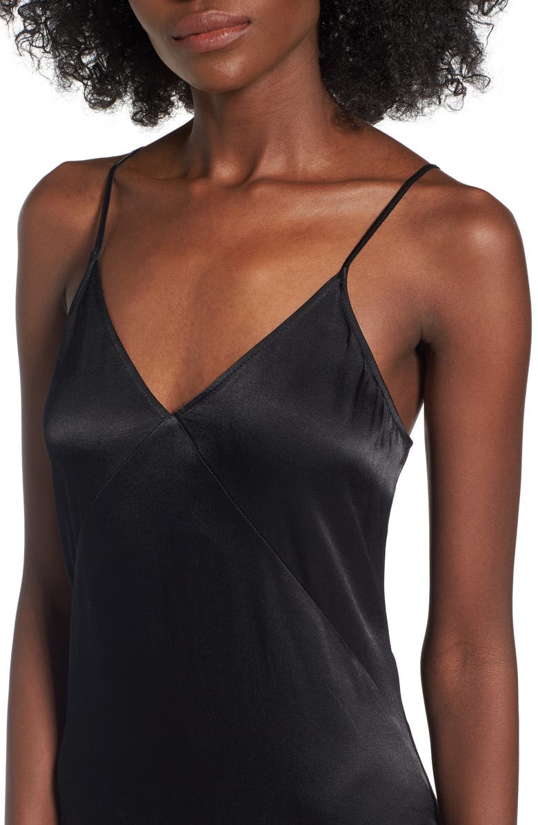 Leith Satin Maxi Dress, Alternate, color, 