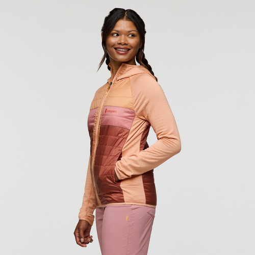 Cotopaxi-amigos-24 Capa Hybrid Insulated Hooded Jacket In Pink