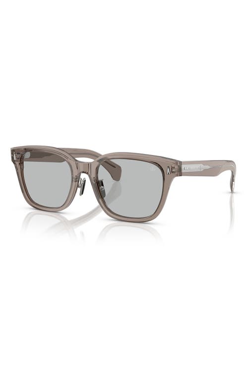 Moncler Claro 54mm Polarized Square Sunglasses In Grey