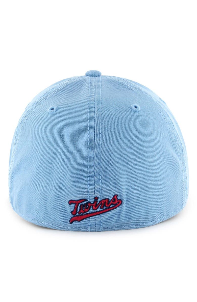 '47 Men's '47 Light Blue Minnesota Twins Cooperstown Collection Franchise Fitted Hat, Alternate, color, Light Blue