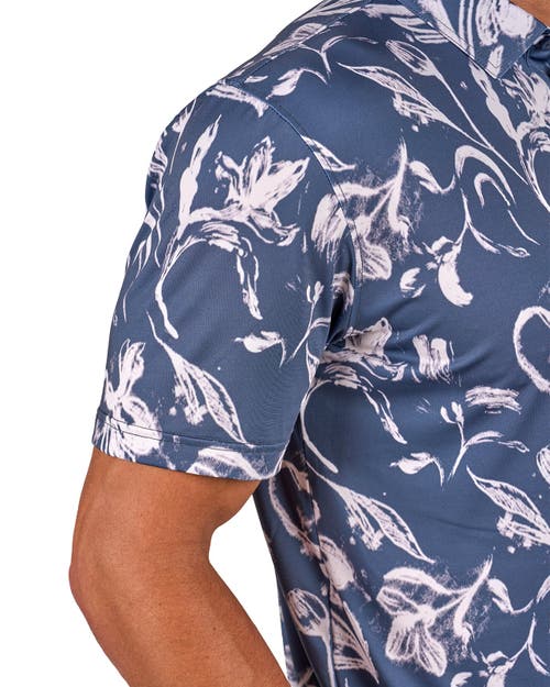 Black Clover Sway Cool Polo In Blue