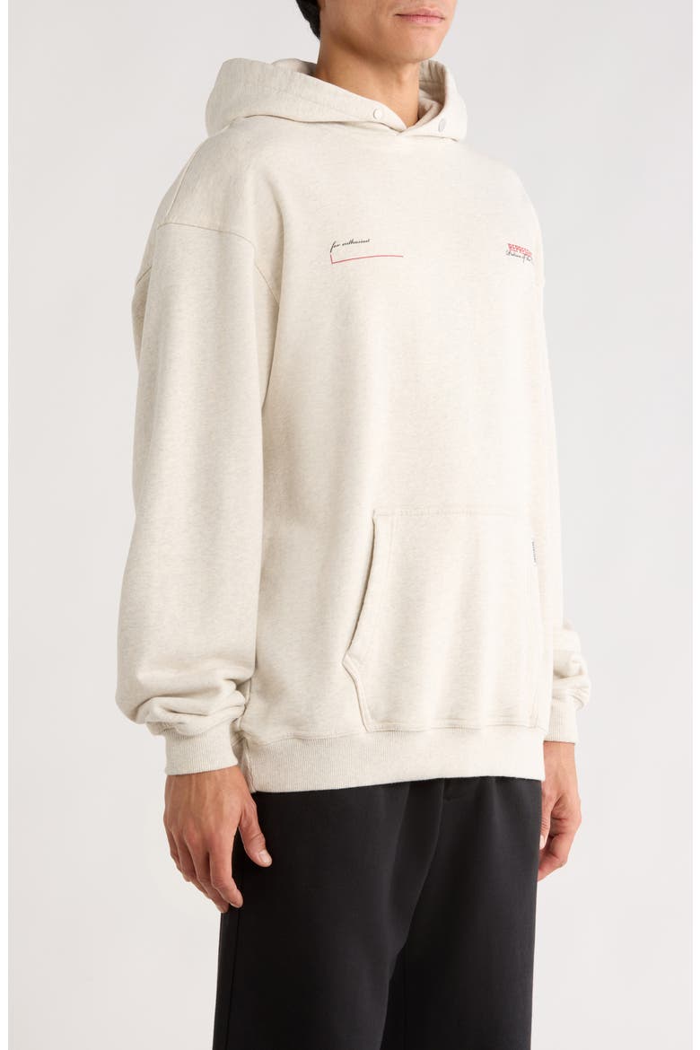 Patron of the Club Graphic Hoodie, Alternate, color, CREAM MARL
