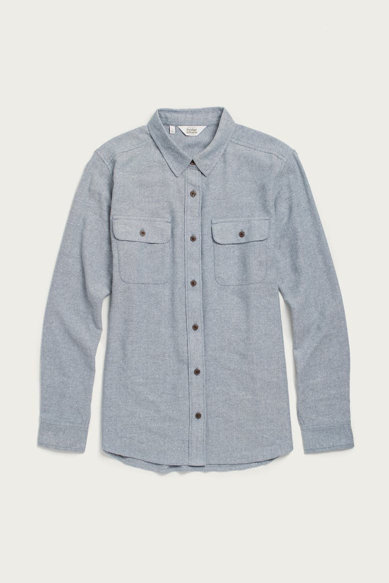 Lenon Shirt, Main, color, Denim Twill