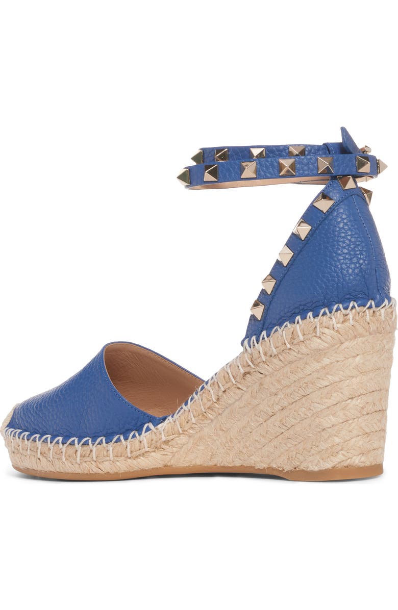 Valentino Garavani Rockstud Espadrille Wedge, Alternate, color,
