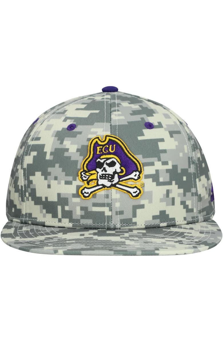 adidas Men's adidas Camo ECU Pirates On Field Fitted Hat, Alternate, color, Camo