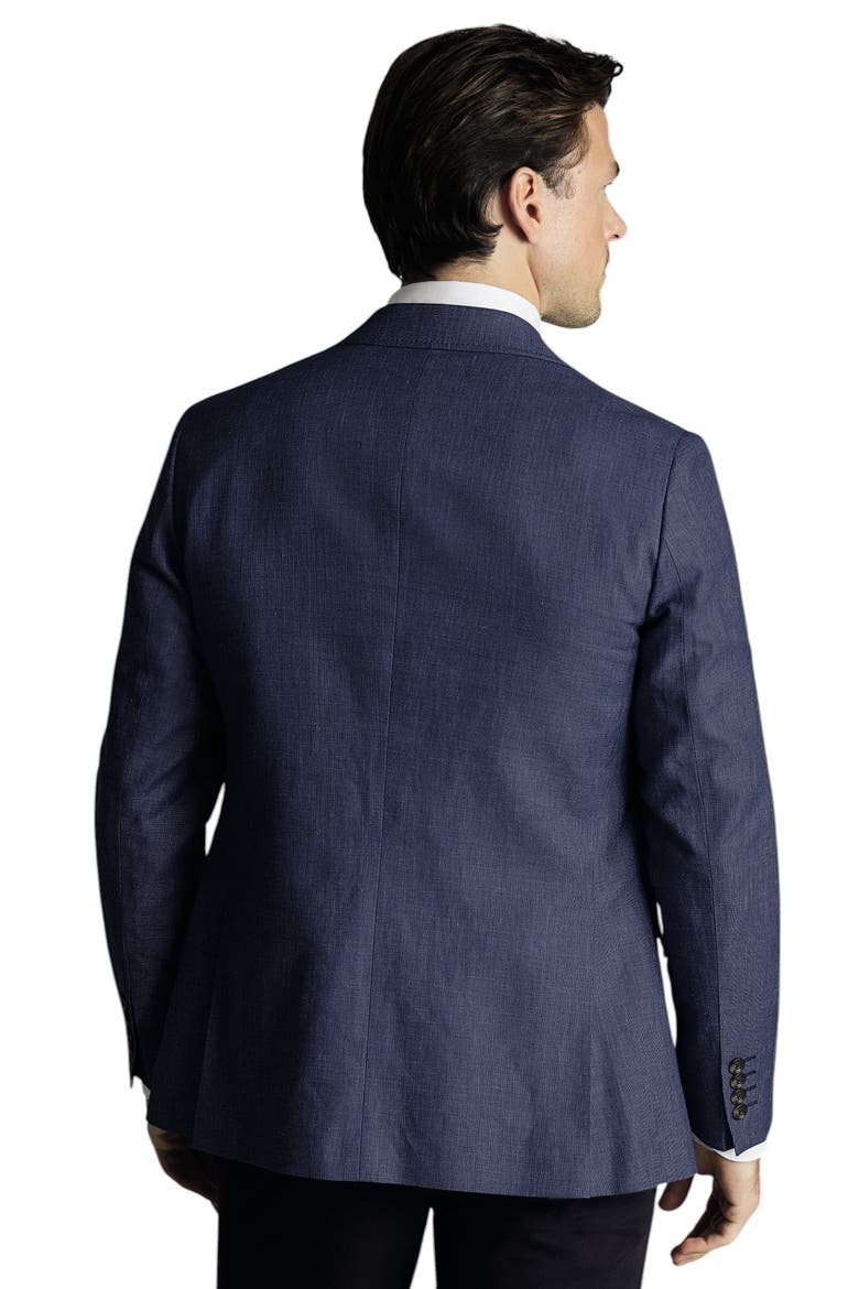 Linen Cotton Jacket, Alternate, color, Steel Blue