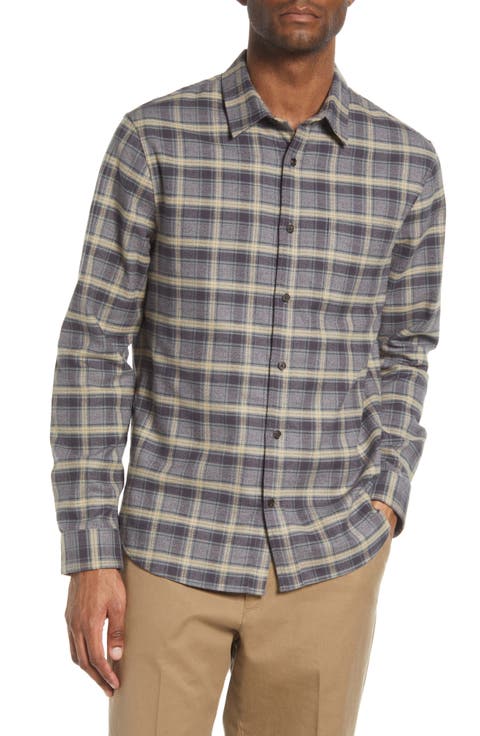 Willow Classic Fit Plaid Cotton Button-Up Shirt
