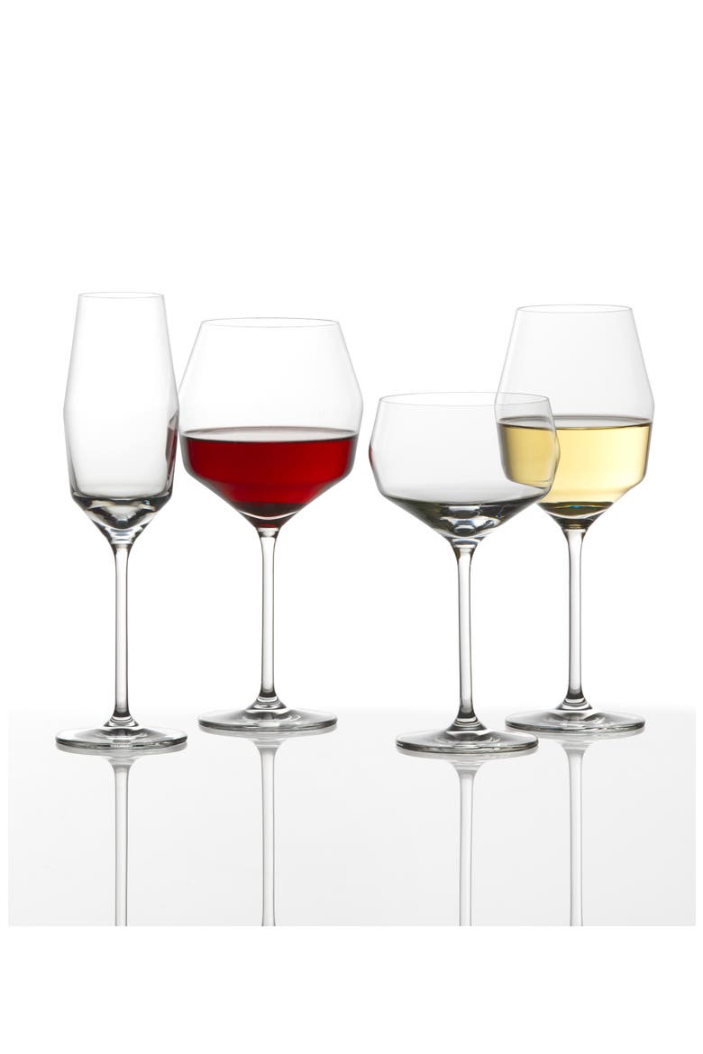 Gigi Set of 4 Coupe Glasses, Alternate, color, CLEAR