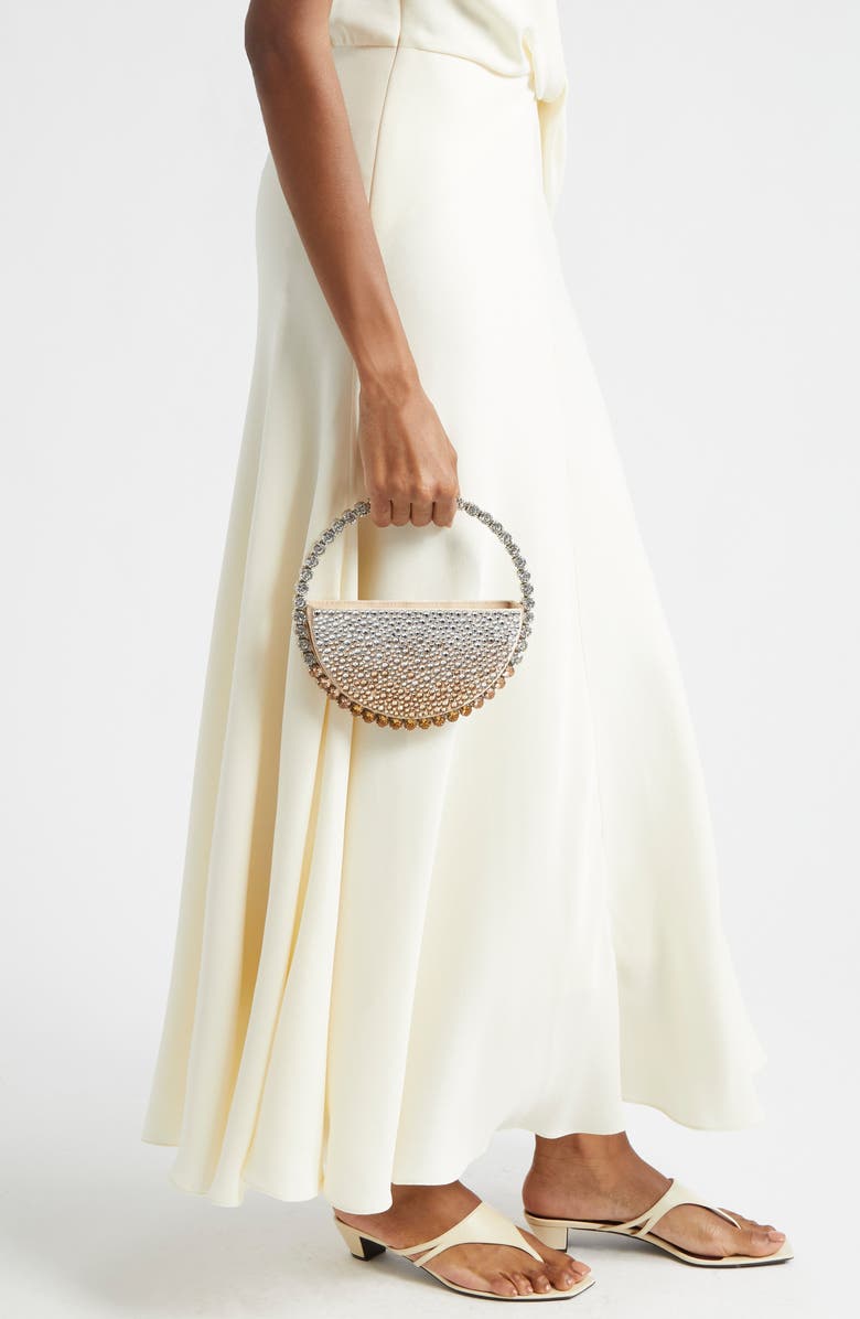 L’alingi Eternity Crystal Embellished Clutch, Alternate, color,