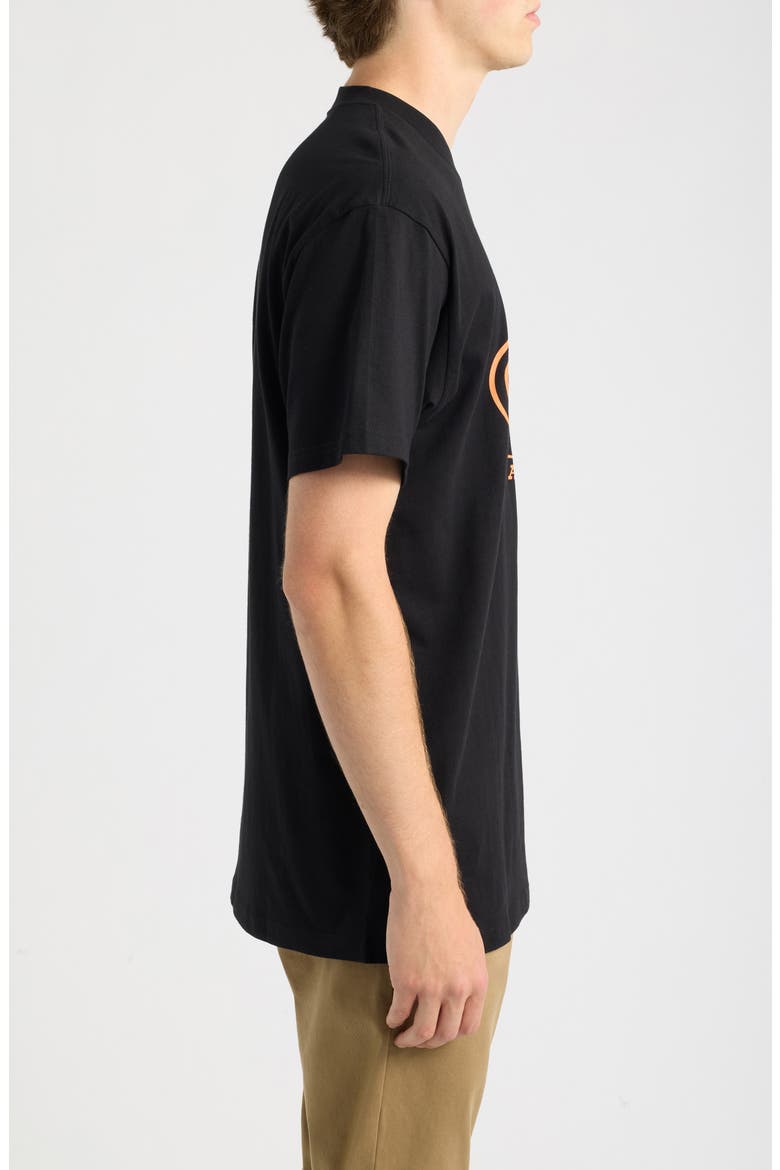 Always A Come Back Organic Cotton Graphic T-Shirt, Alternate, color, BLACK