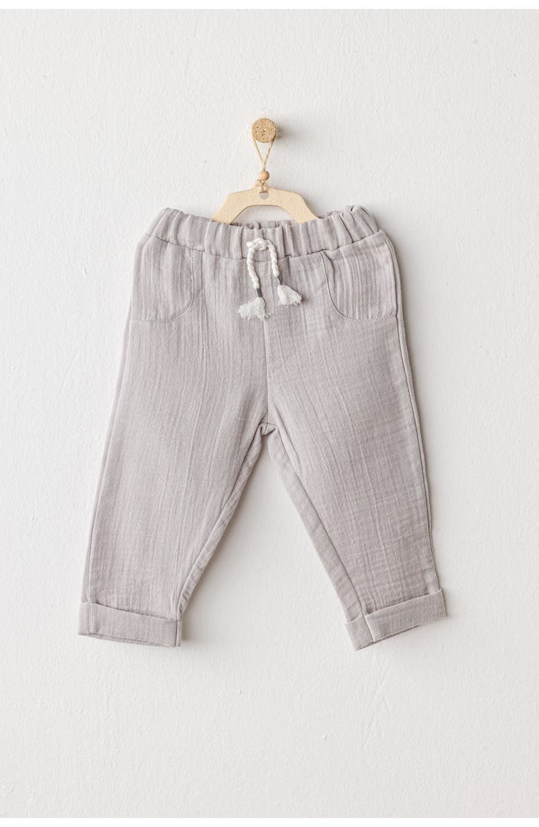 Andy Wawa Muslin Bowtie Outfit Set, Alternate, color, 