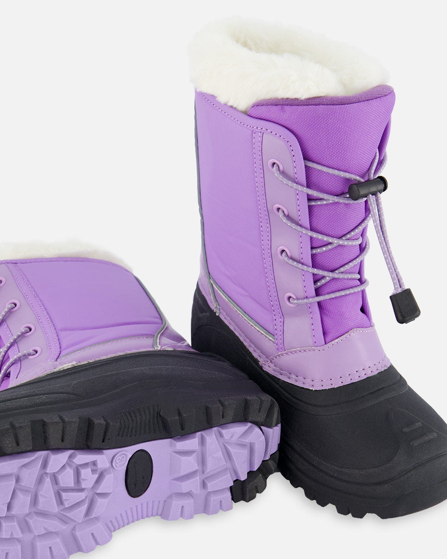 Deux par Deux Winter Boots with Removable Liner, Alternate, color, Lavender