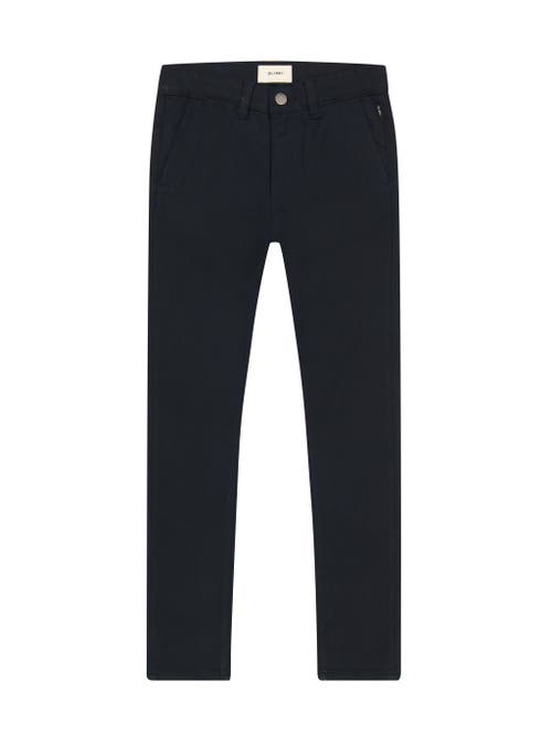 Dl1961 Premium Denim Brady Slim Chino Big Kid In Black