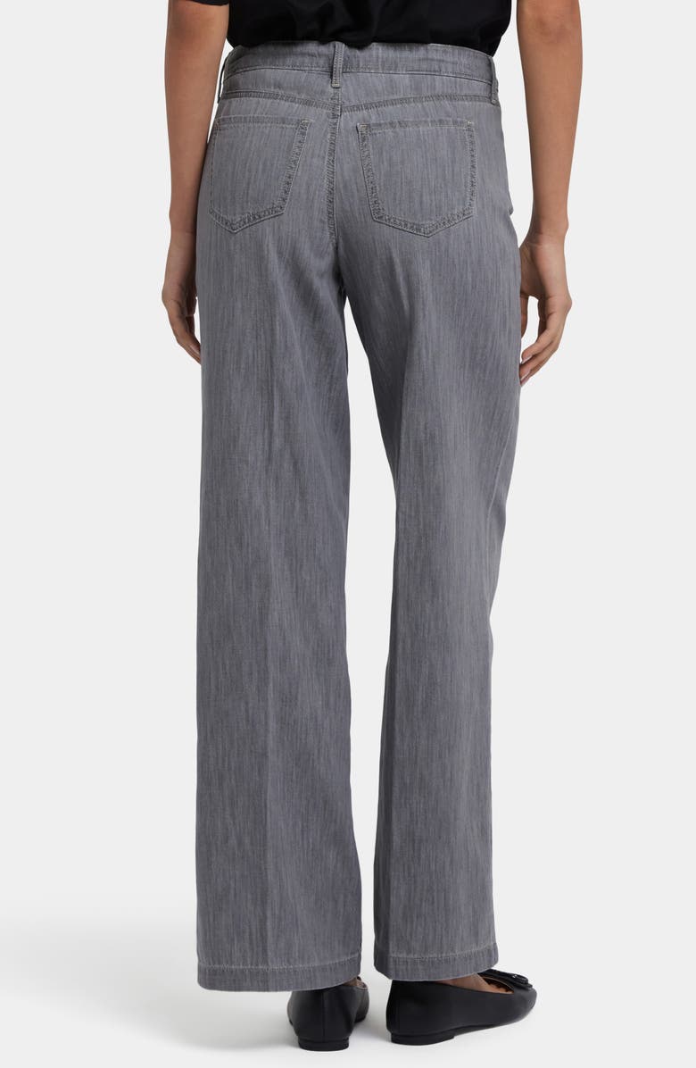 NYDJ Teresa Drawstring Waist Wide Leg Jeans, Alternate, color,