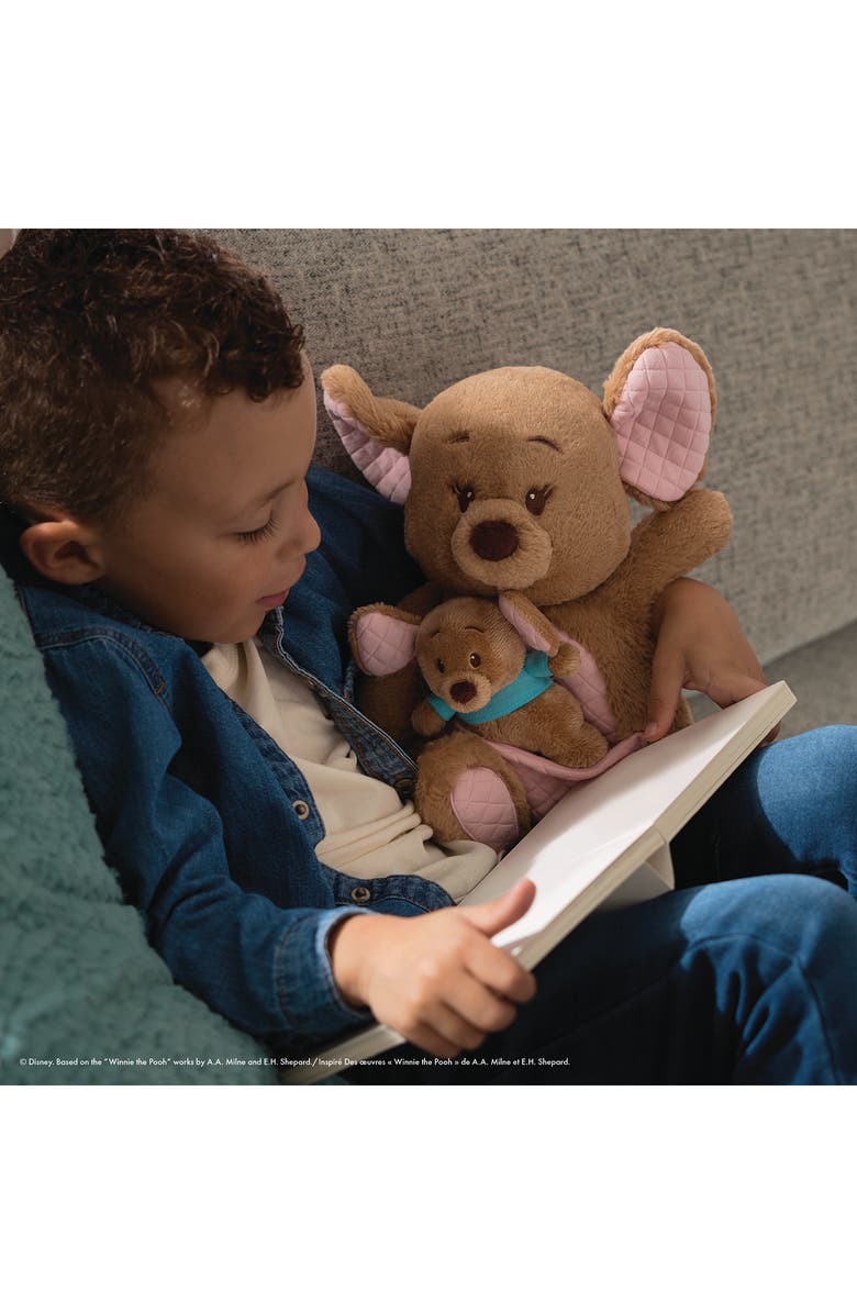 Gund Winnie the Pooh<sup>®</sup> Kanga & Roo Oh So Snuggly Stuffed Animal, Alternate, color, 