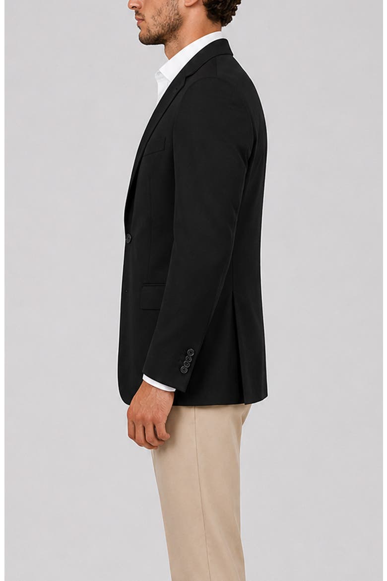 Giorgio Wool Blazer, Alternate, color, BLACK