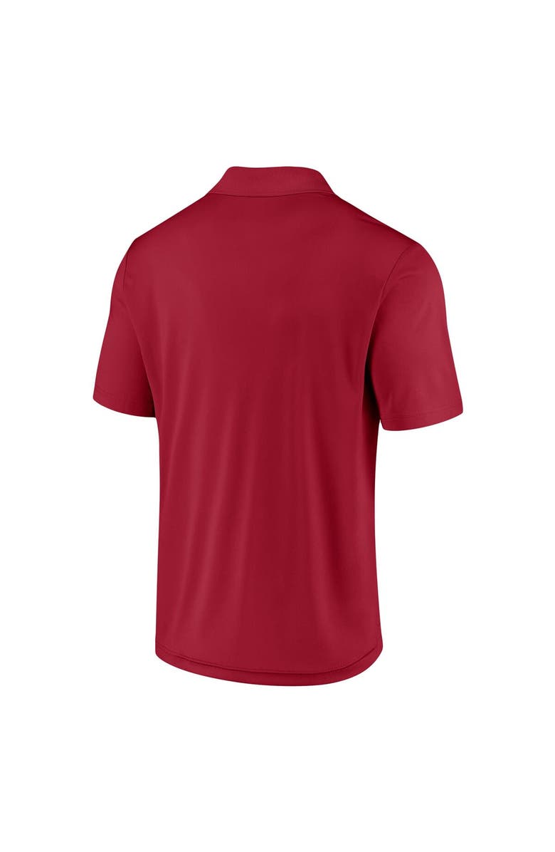FANATICS Men's Fanatics Branded Red Atlanta Falcons Component Polo, Alternate, color,