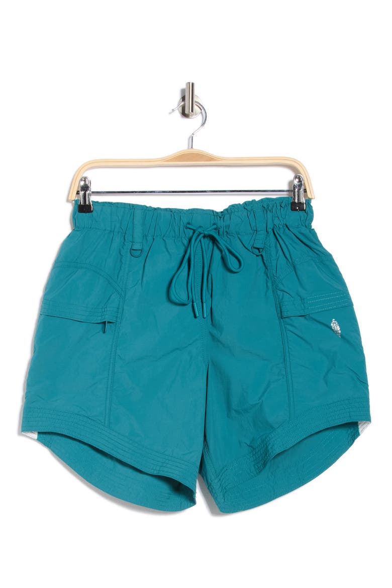 FP Movement In The Wild Long Shorts, Alternate, color, TURQUOISE