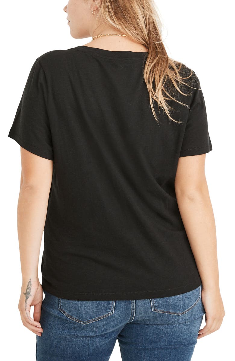 Madewell Whisper Cotton V-Neck T-Shirt, Alternate, color,
