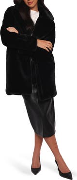 Petal & Pup Meeka Faux Fur Jacket