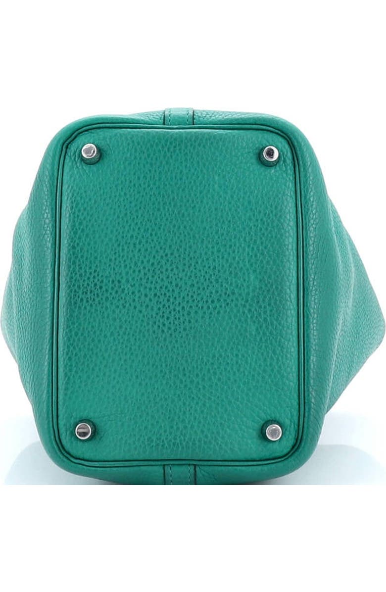 Pre-Owned Hermes Picotin Lock Bag Clemence PM, Alternate, color, Vert Vertigo
