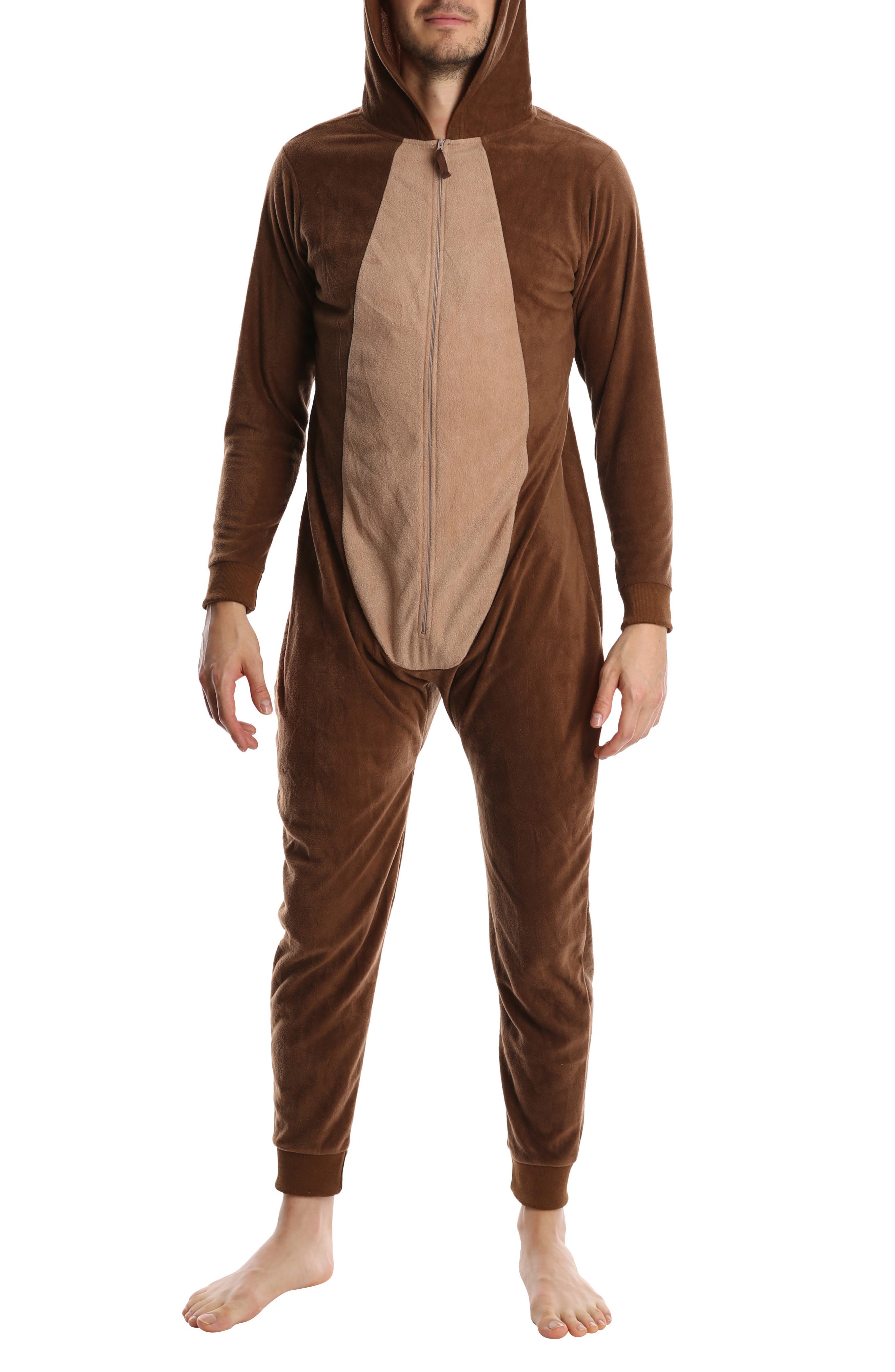 SLEEPHERO Novelty Reindeer Fleece Bodysuit